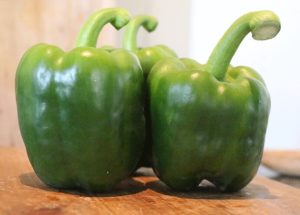 Groene paprika (1 st)